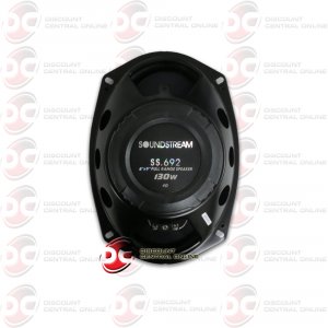 Soundstream SS692 Hi End 6x9 2-way Speaker Silk Dome Tweeter Fiberglas