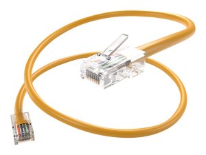 Unirise PC5E-50F-YLW 50ft Yellow Cat5e  Patch Cable, Utp, No Boots