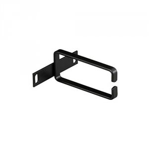 Black RMB012 Rackmount Ring Bracket, 2u, 1.75inw X 4inl