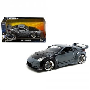 Jada 97172 D.k.\'s Nissan 350z Gray And Black With Graphics Fast  Furi