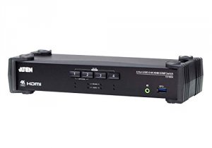 Aten CS1824 4-port 4k60 Single View Hdmi Kvmp