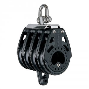 Harken HSB380 57mm Quad Block Swivel, Center Becket