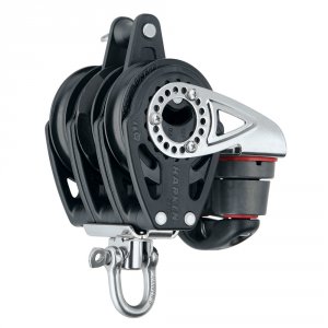 Harken 2141 57mm Triple Carbo Block - Swivel, Becket, Cam Cleat