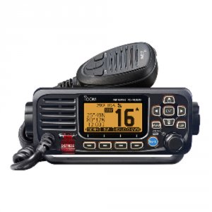 Icom M330 71 M330 Vhf Radio Compact Wgps - Black