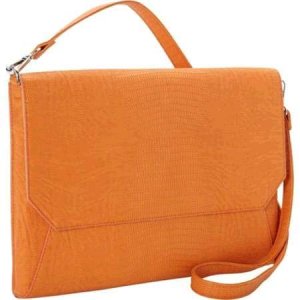 Francine FFS14ORSNAKENVE Lenox Orange Shoulder Strap