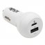 Tripp U280-C02-30W-K Usb Car Charger Dual-port Usb C 18w, Usb-a 12w Wl