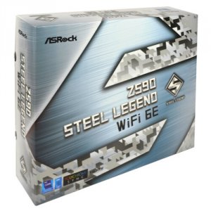 Asrock 90-MXBFK0-A0UAYZ Z590 Steel Legend Wifi 6e Intel Z590 Lga 1200 