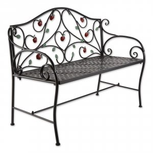 Summerfield 10018978 Country Apple Iron Garden Bench