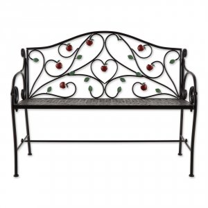 Summerfield 10018978 Country Apple Iron Garden Bench