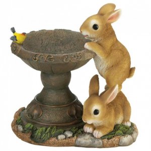 Accent 10018695 Playful Bunnies Bird Feeder