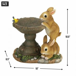 Accent 10018695 Playful Bunnies Bird Feeder