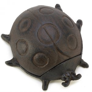 Accent 10016117 Cast Iron Ladybug Key Hider