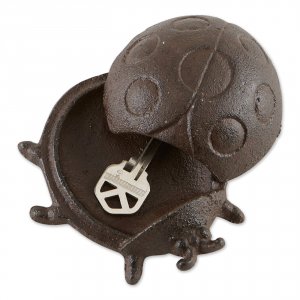 Accent 10016117 Cast Iron Ladybug Key Hider