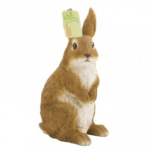 Summerfield 10019082 Cute And Curious Rabbit Garden Figurine