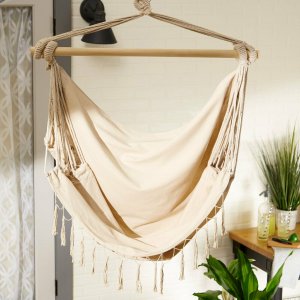 Accent 4506145 Hammock Chair With Tassel Fringe