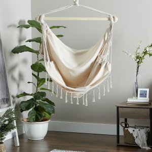 Accent 4506145 Hammock Chair With Tassel Fringe