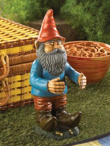 Accent 10015552 Friendly Gnome Beverage Can Holder