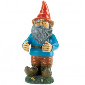 Accent 10015552 Friendly Gnome Beverage Can Holder