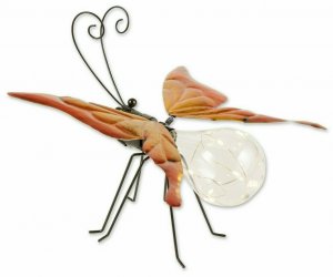 Accent 4506221 Butterfly Solar Fairy Light Garden Decor