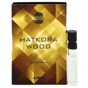 Ajmal 552178 Ajmal Hatkora Wood Vial For Men - 0.05 Oz Sample