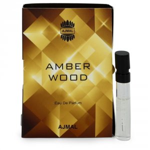 Ajmal 547311 Ajmal Amber Wood Vial (sample) 0.05 Oz For Women