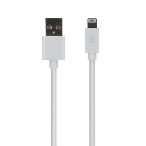 At PVLC10-WHT 10ft Lightning Cable Wht