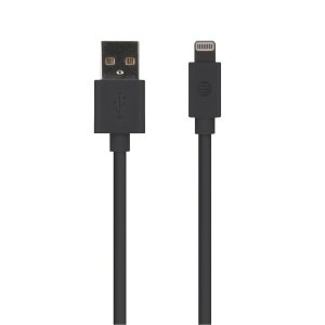 At PVLC10-BLK 10ft Lightning Cable Blk