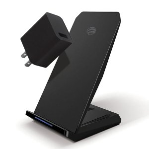 At WCS10 Wireless Charge Stand Blk