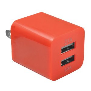 Ematic ECW06RD 2-port Wall Charger Red