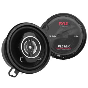 Pyle PL31BK 3.5in 2way Spkr Sys Blk