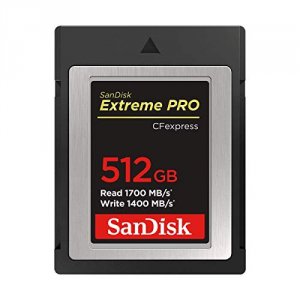 Western SDCFE-512G-ANCNN Sandisk Extreme Pro Cfexpress Card, 512gb, 17