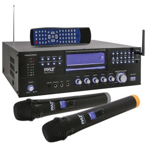 Pyle PWMA5000BA Karaoke Bt Mic Preamp Blk