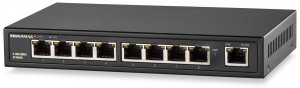 Signamax SIG-FO-SC10090 C-100 8 Port Fast Ethernet Poe+ Switch