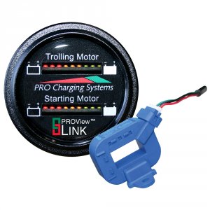 Dual BFGDUALCOMBO Lithium Battery Gauge - Dual - Round Display