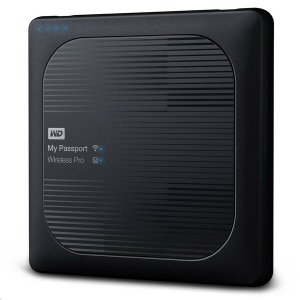 Western WDBSMT0040BBK 4tb Wd My Passport Wireless Pro External Hard Dr