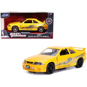 Jada 99515 Leon\'s Nissan Skyline Gt-r (bcnr33) Yellow Metallic With G