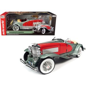 Autoworld AW279 1935 Duesenberg Ssj Speedster Green Metallic With Enam