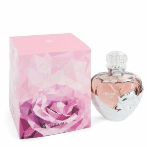 Swiss 546162 Crystal Rose Eau De Parfum Spray 1.7 Oz For Women