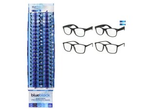 Bulk GR345 Blue Light (non-reading) Glasses In Display