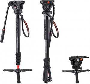 Coman KX3232 Monopod,  73.2 Inch Professional Monopod Tripod Lightweig