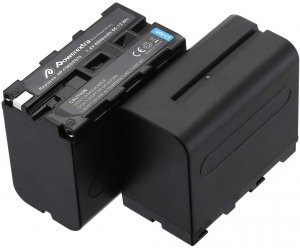 Powerextra 4331902584 2 Pack Replacement Sony Np F970 Battery Compatib