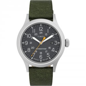 Timex TW4B22900JV Expeditionreg; Scouttrade; - Black Dial - Green Stra