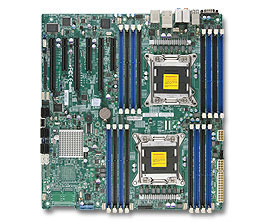 Supermicro X9DAE-B X9dae B Dual Lga2011 Intel C602 Ddr3 A2gbe Eatx Ser