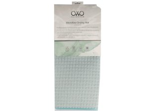 Bulk GE669 18quot; X 24quot; Solid Microfiber Dish Drying Mat In Mint 