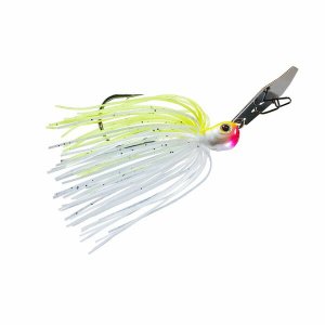 Zman CBJH38-02 Chatterbait Jackhammer 0.375 Oz-chartreuse White