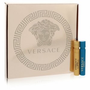 Versace 557550 Eros Gift Set - .03 Mini Edp In  Eros Pour Femme + .03 