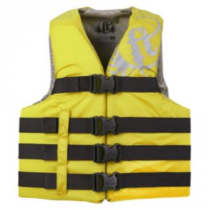 Full 112200-300-050-19 Adult Life Jacket Nylon L-xl-yellow