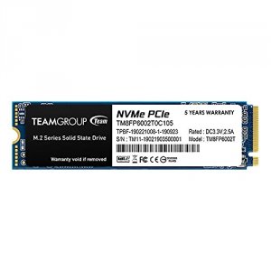 Team TM8FP6002T0C101 Team M.2-2280 Pci-e Gen3x4 Mp33 2tb Retail