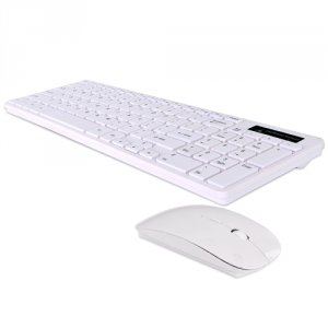 Generic KB718-T29-WHT 2.4ghz 95-key Wireless Ultra Low Profile Spill R