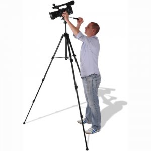 Magnus VT-350 Vt 350 Video Tripod With Fluid Head